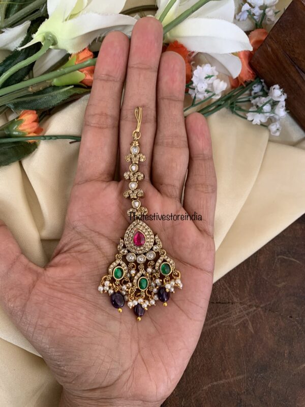 Victorian Purple maangtikka 4
