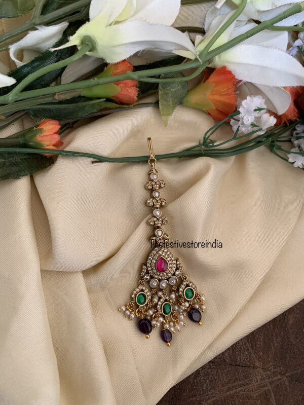 Victorian Purple maangtikka 4