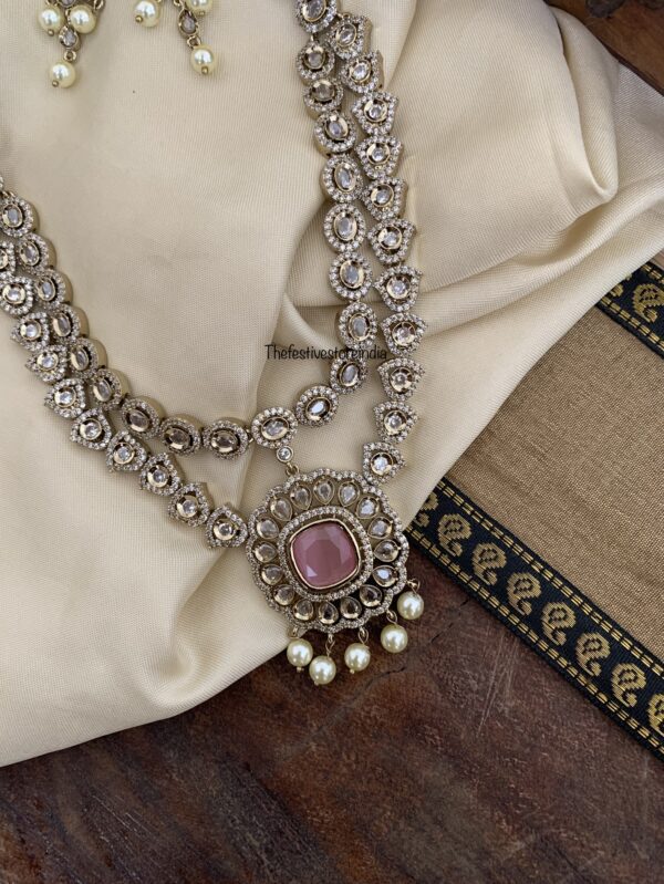 Minimalist 2 layer pink victorian set