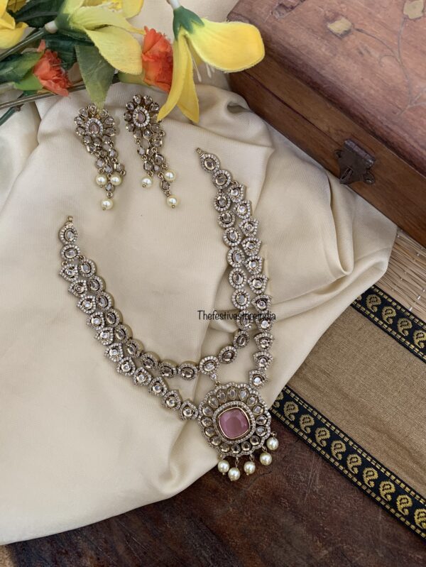 Minimalist 2 layer pink victorian set