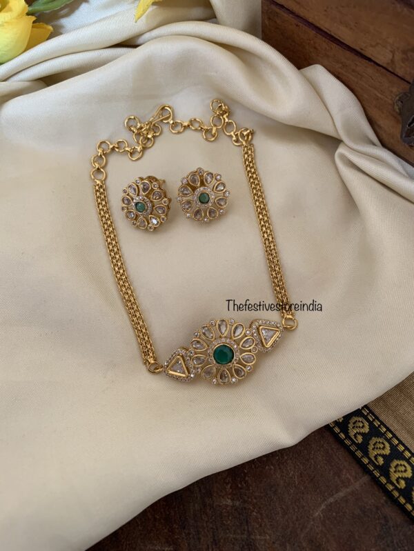 Mini AD Emerald choker set