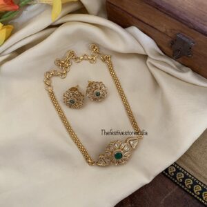 Mini AD Emerald choker set