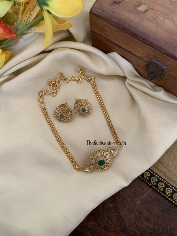 Mini AD Emerald choker set