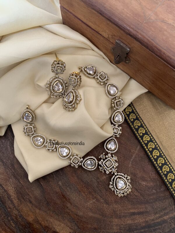Budgeted all white Victorian set