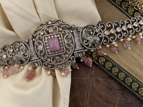 Budgeted Victorian pink hipchain