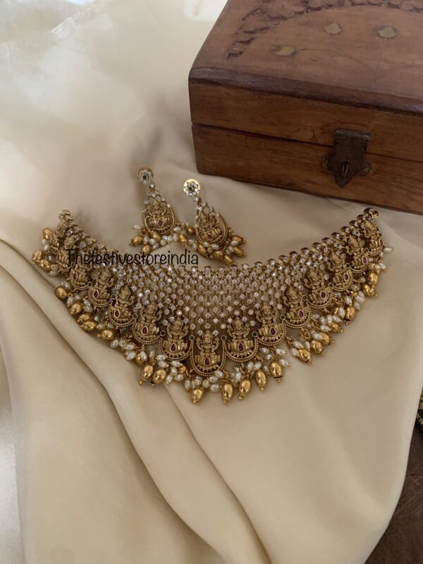 Bridal AD lakshmi choker set