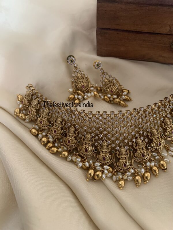 Bridal AD lakshmi choker set
