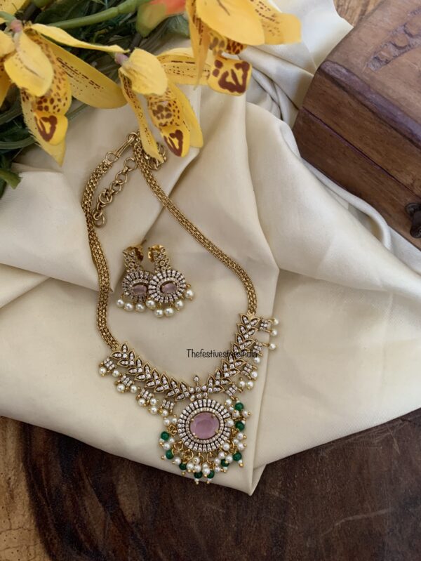 Pink stone AD set