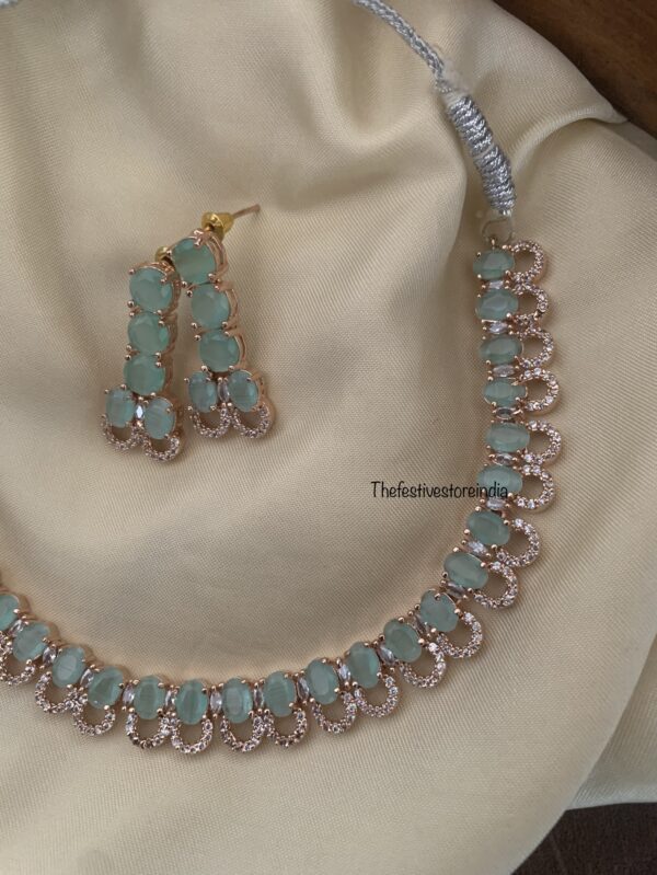 Mint rosegold set