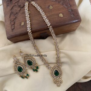Victorian emerald mid length set