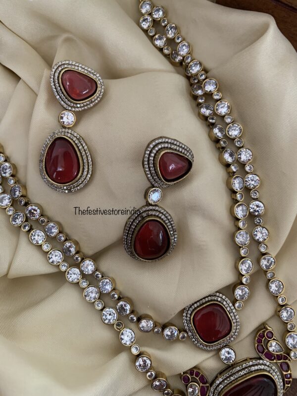 2 layer statement victorian set - Ruby