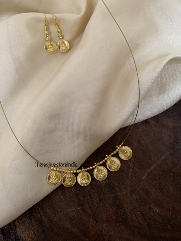 Minimalist micro gold kaasu set | Invisible chain