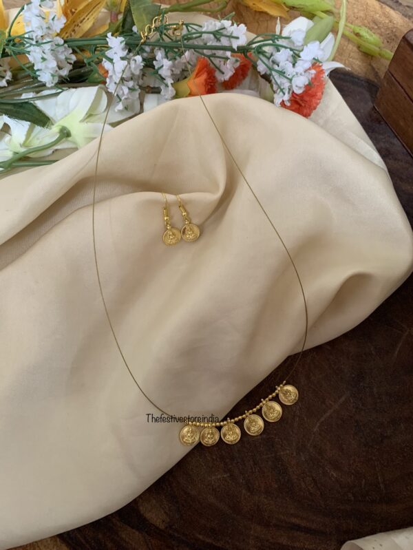 Minimalist micro gold kaasu set | Invisible chain
