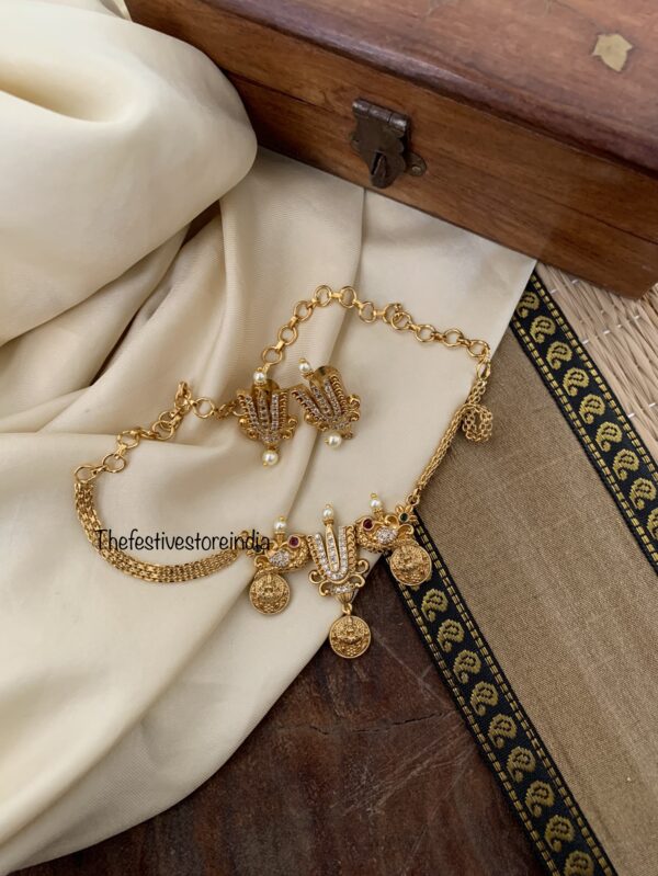 Balaji namam choker/necklace set
