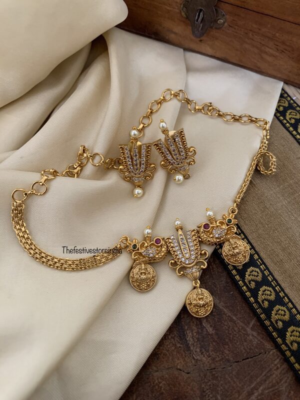 Balaji namam choker/necklace set