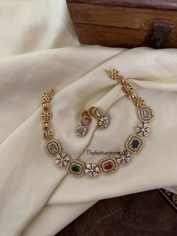 Multi colour stone blocks AD set