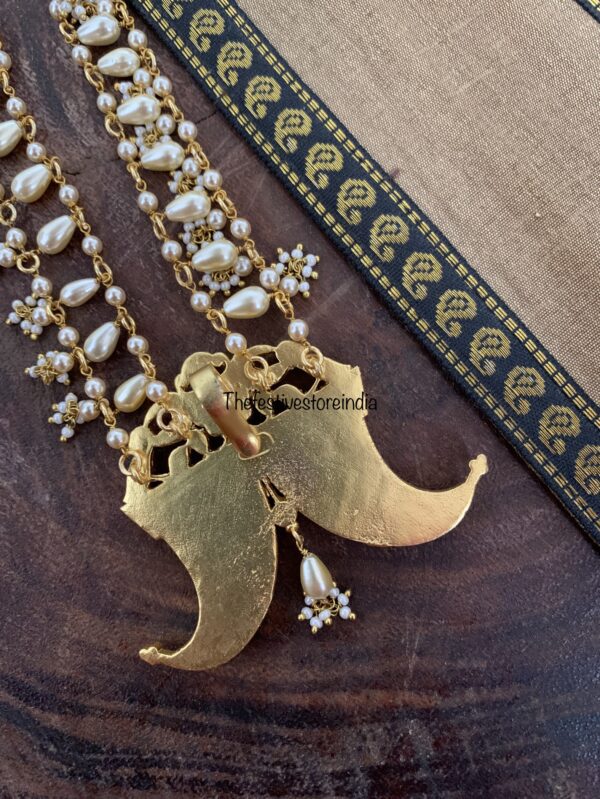 Jadau Kemp UNISEX huli uguru pearls chain
