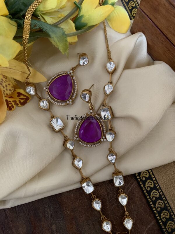 Victorian Purple chain set