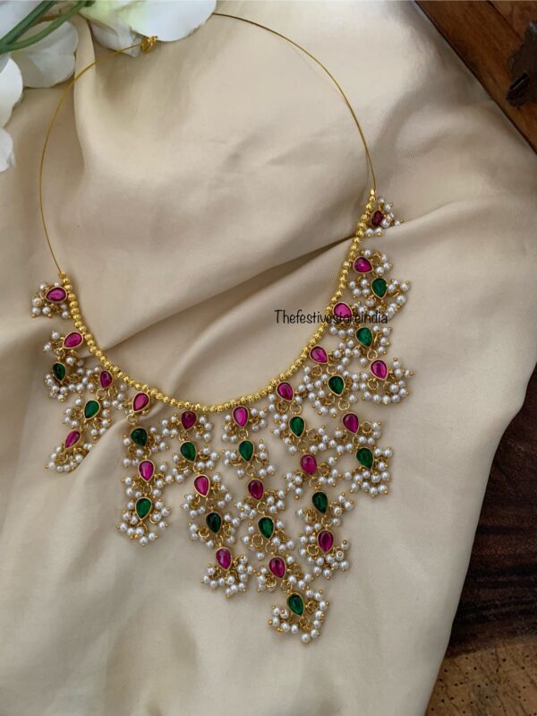 Jadau minimalist Multiple step chain