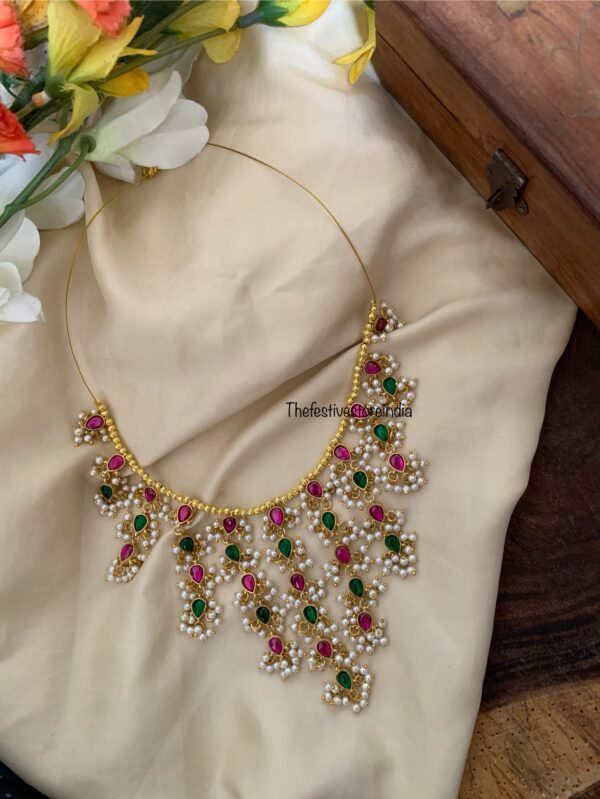 Jadau minimalist Multiple step chain