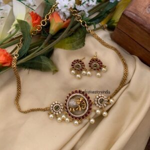 Elephant mopp choker set
