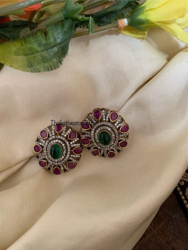 Victorian studs - Multi colour