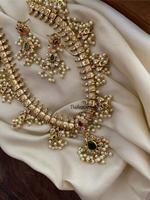 Classic guttapusalu necklace set