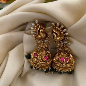 Jadau navilu jhumka