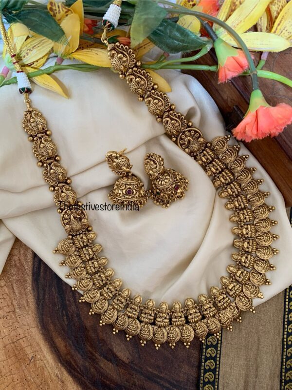 Antique polish Grand Bridal kaasu haaram set