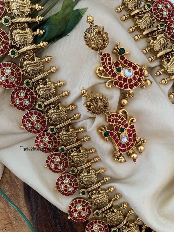 Grand Bridal bottu navilu haaram set