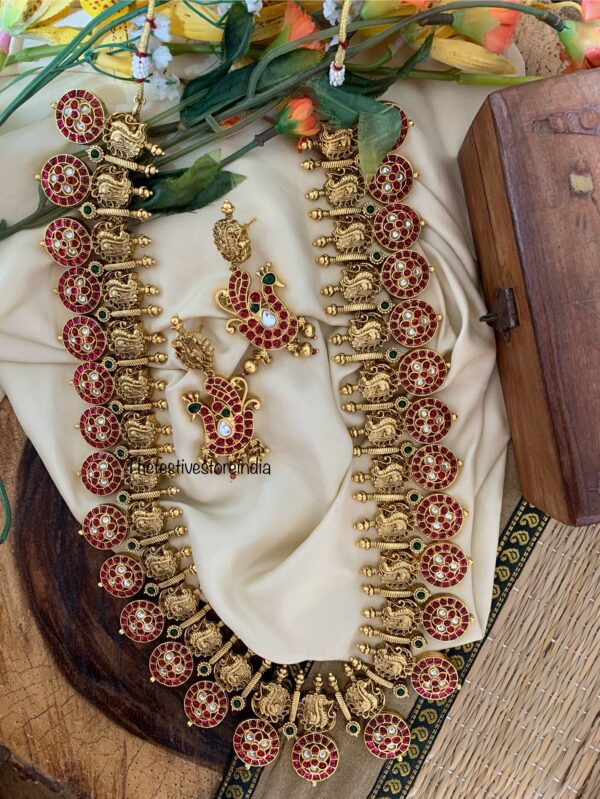 Grand Bridal bottu navilu haaram set