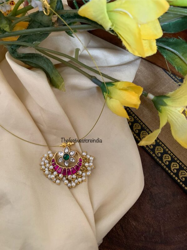 Jadau minimalist classic pendant chain