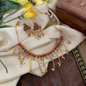 Budgeted drop necklace set