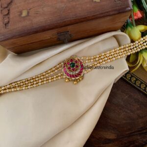 Jadau pearls choker