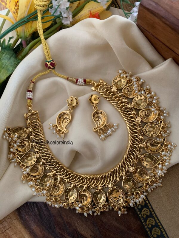 Jadau jalebi rubyrose set