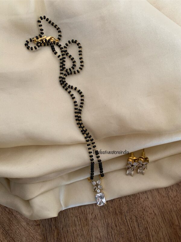 Budgeted diamond Mangalsutra set