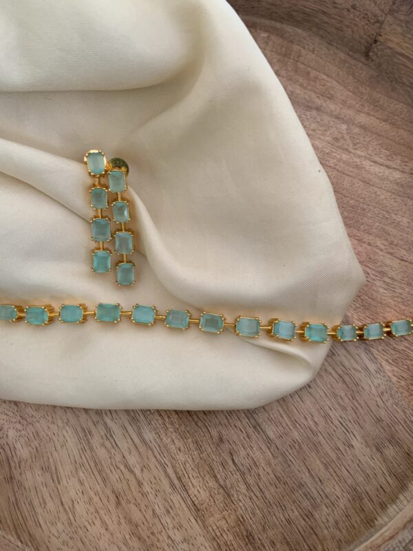 Gold polish blocks set - Mint