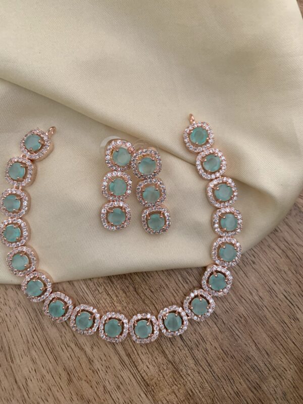 Rosegold blocks set - Mint