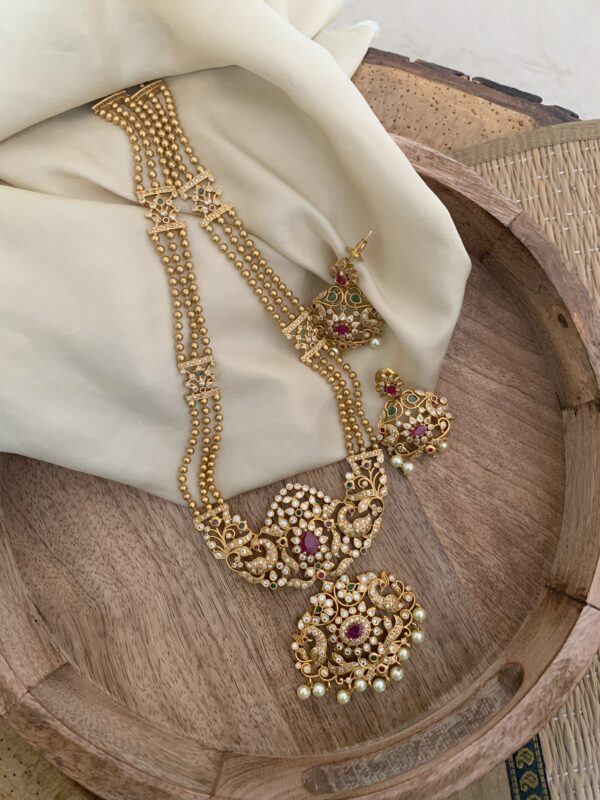 40 cms 3 layer haaram set
