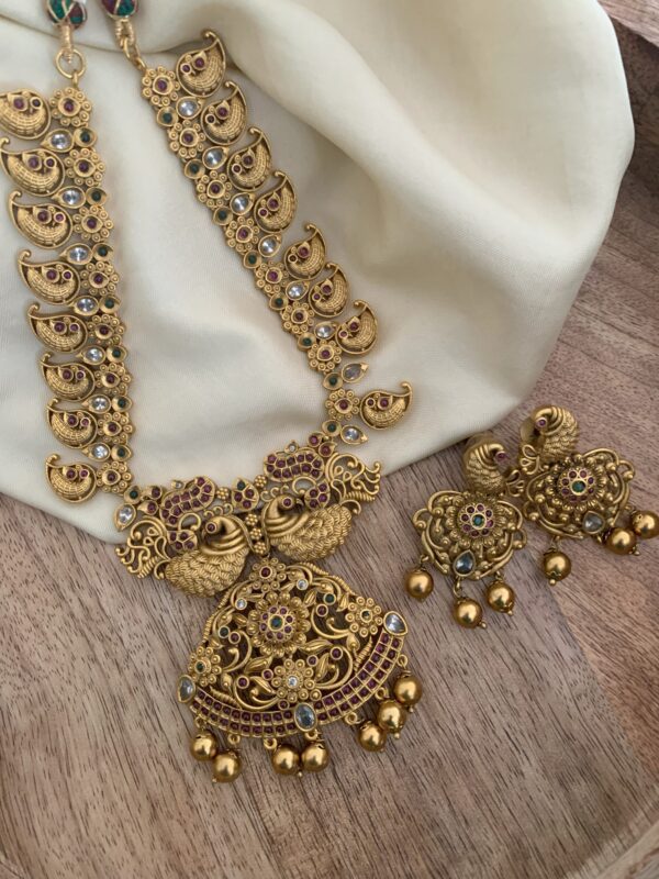 Antique polish Navilu necklace set