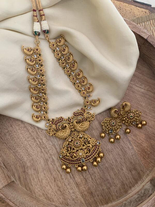 Antique polish Navilu necklace set