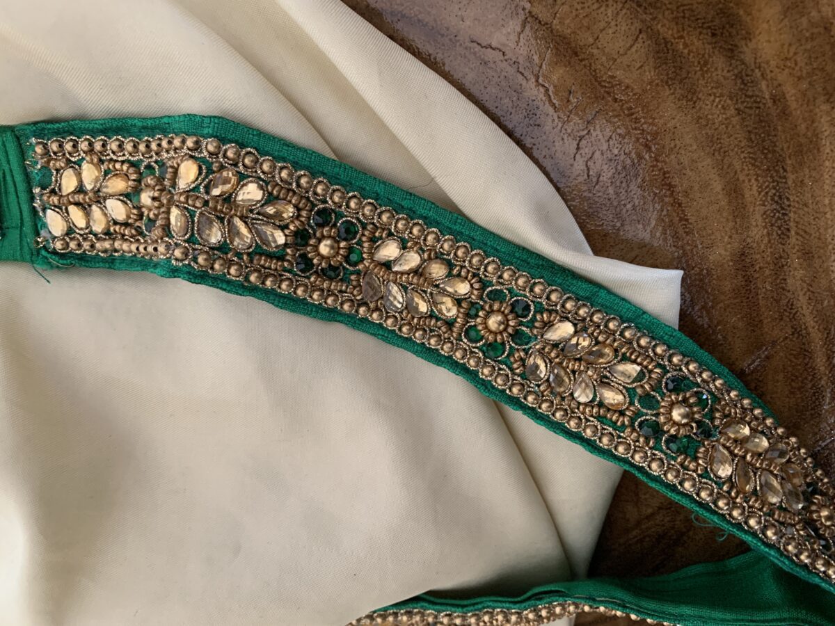 Elastic green Cloth hipbelt