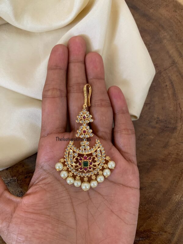 MicroGold polish chand maangtikka