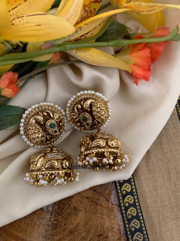 Bridal Navilu jhumkas