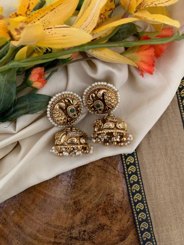 Bridal Navilu jhumkas