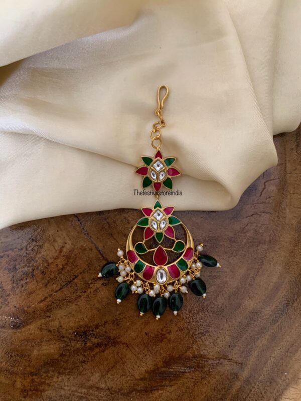 Enamel painted maangtikka 2