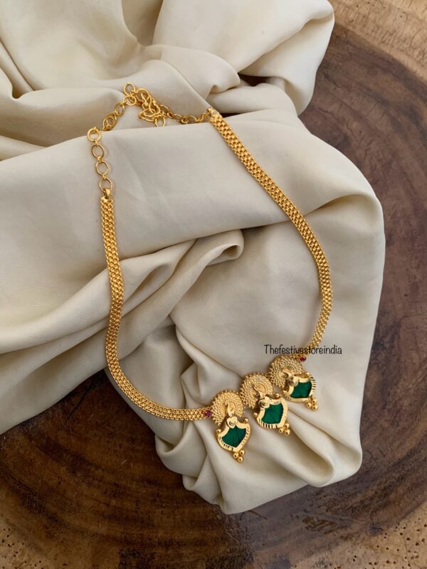 Micro gold kerala palakka chain