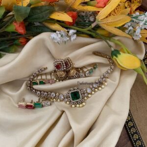 AD Moissanite stone changeable set