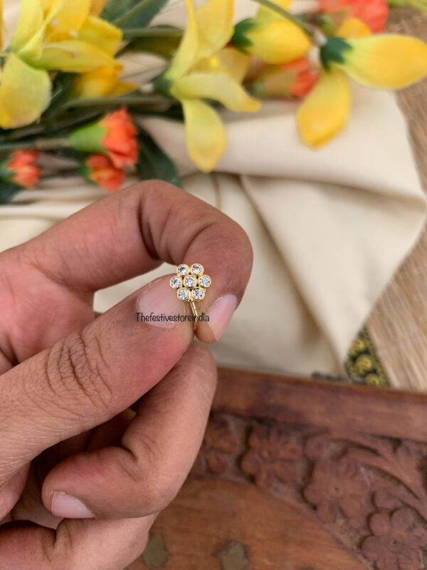 Press on nosepin 10 Diamond replica