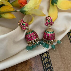 Kemp stone classic jhumkas